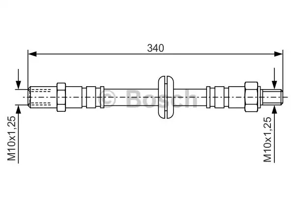 Шлангопровод BOSCH 1 987 476 191 (BH763)