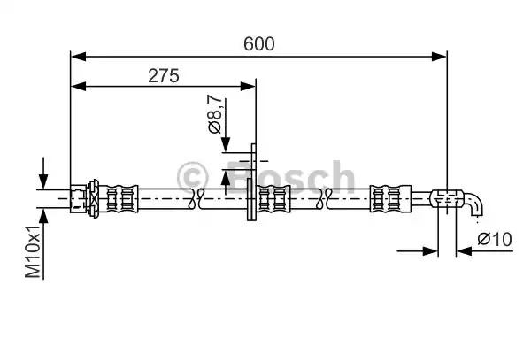 Шлангопровод BOSCH 1 987 476 229 (BH777)