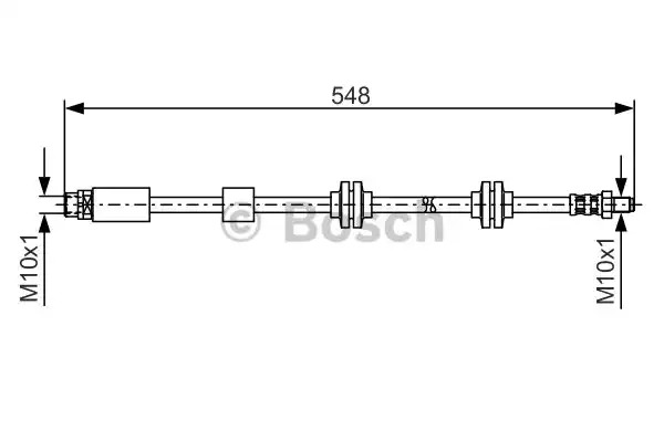 Шлангопровод BOSCH 1 987 476 360 (BH863)