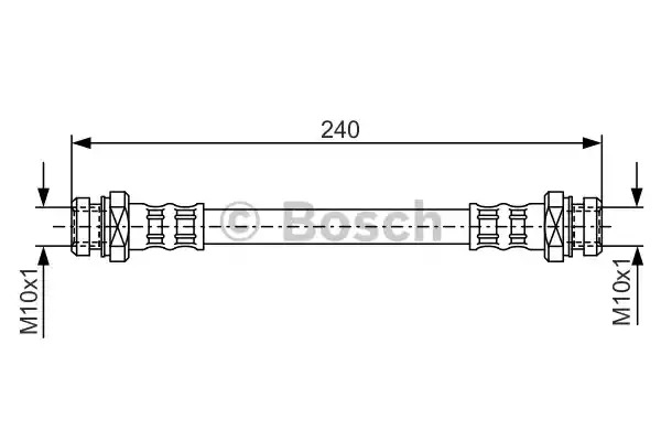 Шлангопровод BOSCH 1 987 476 395 (BH1452)