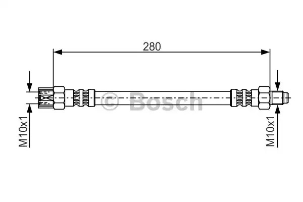 Шлангопровод BOSCH 1 987 476 396 (BH114)