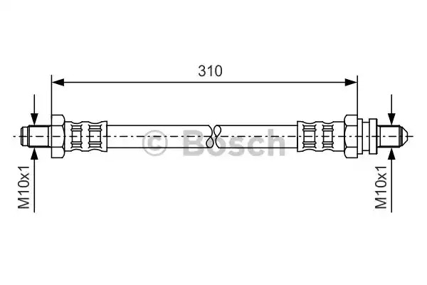 Шлангопровод BOSCH 1 987 476 407 (BH121)