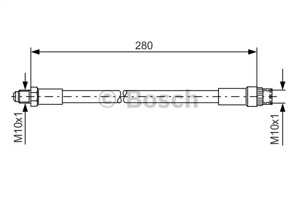 Шлангопровод BOSCH 1 987 476 424 (BH135)