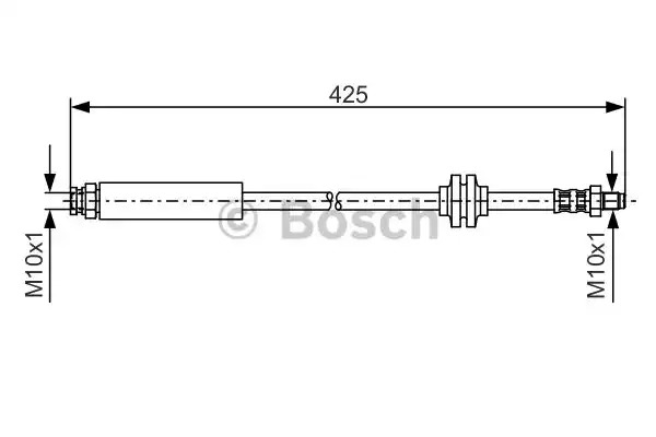 Шлангопровод BOSCH 1 987 476 451 (BH877)