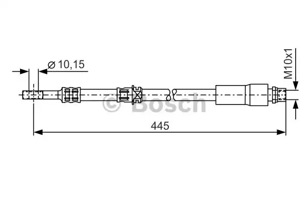 Шлангопровод BOSCH 1 987 476 455 (BH842)