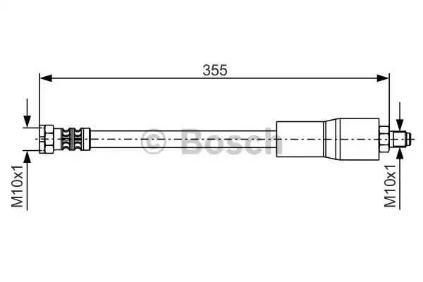 Шлангопровод BOSCH 1 987 476 751 (BH442)