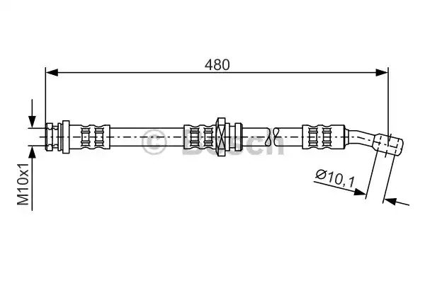 Шлангопровод BOSCH 1 987 476 787 (BH468)