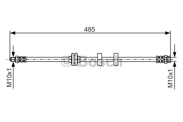 Шлангопровод BOSCH 1 987 476 860 (BH504)