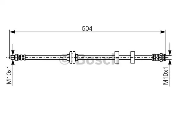 Шлангопровод BOSCH 1 987 476 879 (BH523)