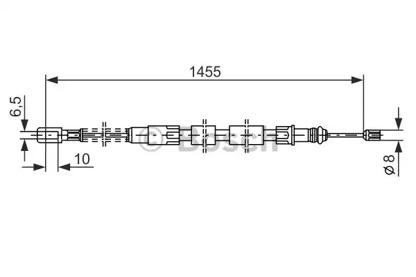 Трос BOSCH 1 987 477 040 (BC034)