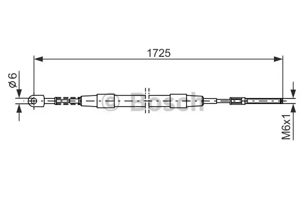 Трос BOSCH 1 987 477 065 (BC056)