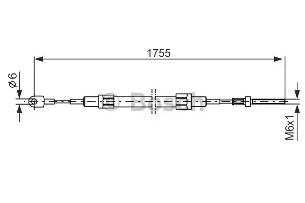 Трос BOSCH 1 987 477 071 (BC060)