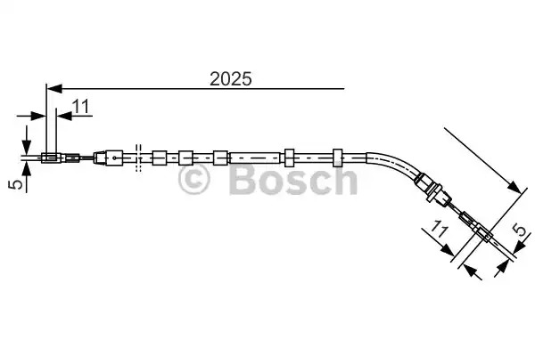 Трос BOSCH 1 987 477 903 (BC683)