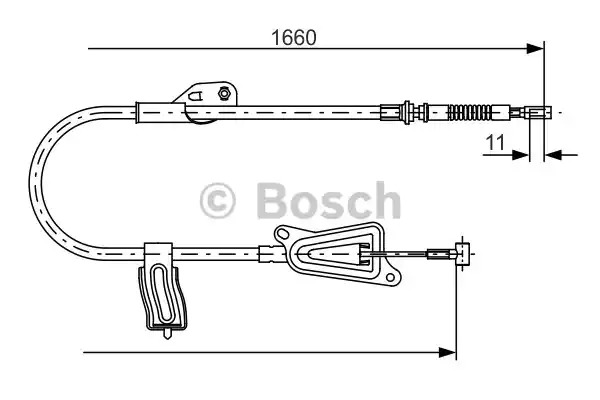 Трос BOSCH 1 987 477 944 (BC778)