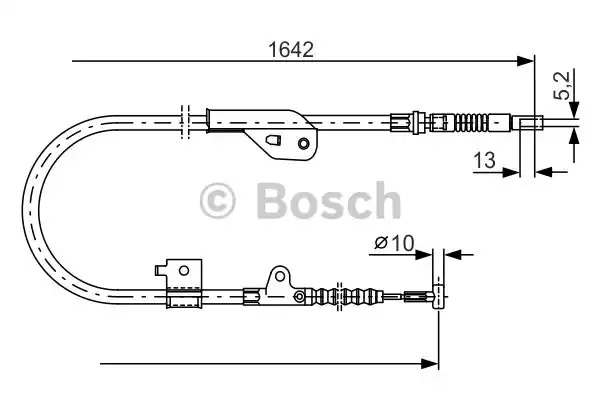 Трос BOSCH 1 987 477 981 (BC815)