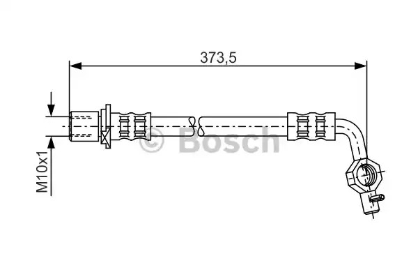 Шлангопровод BOSCH 1 987 481 040 (BH932)