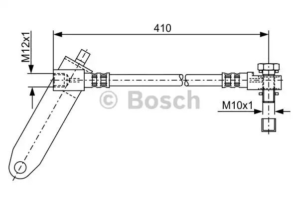 Шлангопровод BOSCH 1 987 481 047 (BH939)