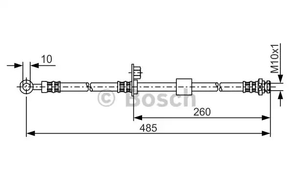 Шлангопровод BOSCH 1 987 481 054 (BH946)