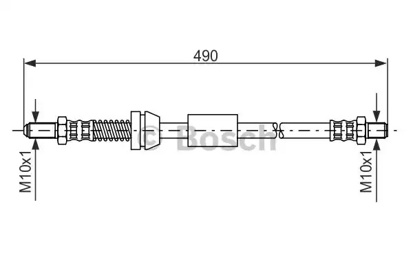 Шлангопровод BOSCH 1 987 481 069 (BH961)