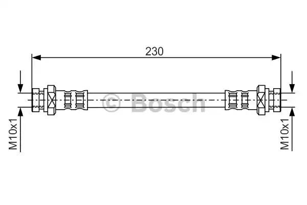 Шлангопровод BOSCH 1 987 481 111 (BH1003)