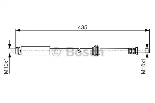 Шлангопровод BOSCH 1 987 481 159 (BH1051)