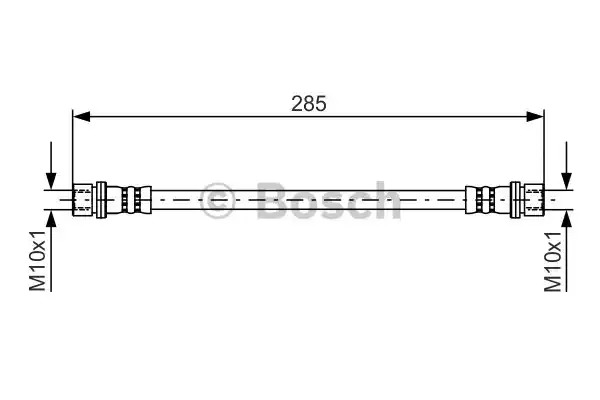 Шлангопровод BOSCH 1 987 481 412 (BH1300)