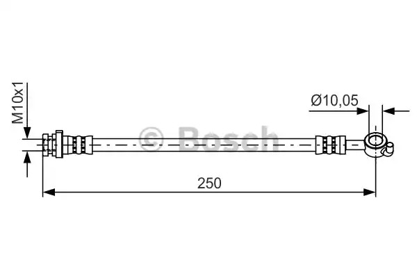 Шлангопровод BOSCH 1 987 481 435 (BH1323)