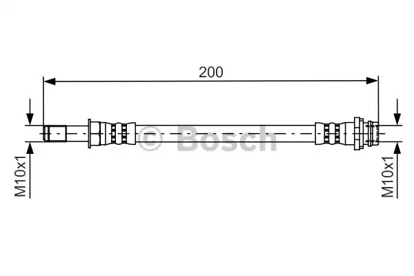 Шлангопровод BOSCH 1 987 481 443 (BH1331)