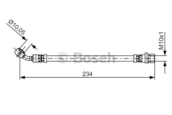 Шлангопровод BOSCH 1 987 481 479 (BH1365)