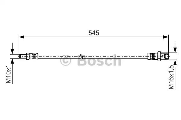 Шлангопровод BOSCH 1 987 481 507 (BH1393)