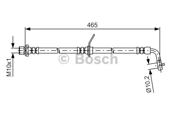 Шлангопровод BOSCH 1 987 481 612 (BH1496)