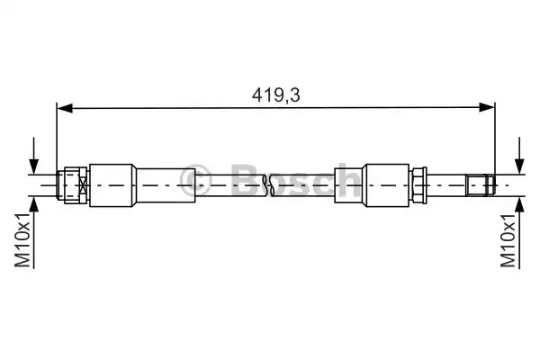 Шлангопровод BOSCH 1 987 481 674 (BH1558)