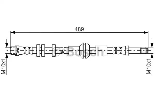 Шлангопровод BOSCH 1 987 481 691 (BH1575)