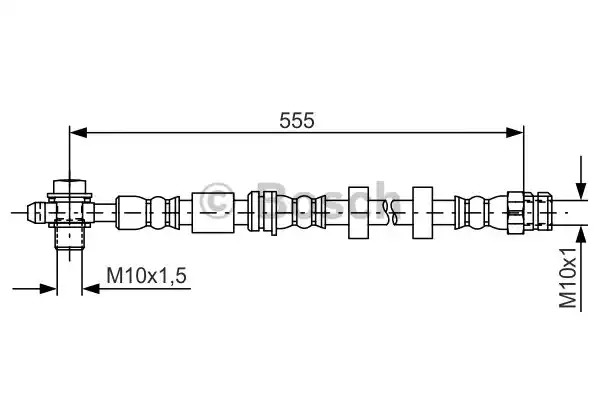 Шлангопровод BOSCH 1 987 481 694 (BH1578)