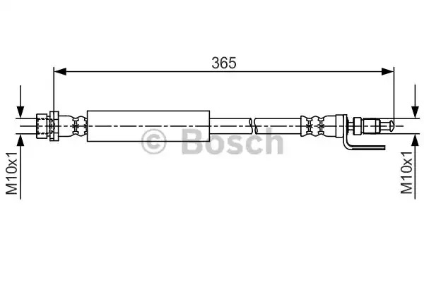 Шлангопровод BOSCH 1 987 481 703 (BH1587)