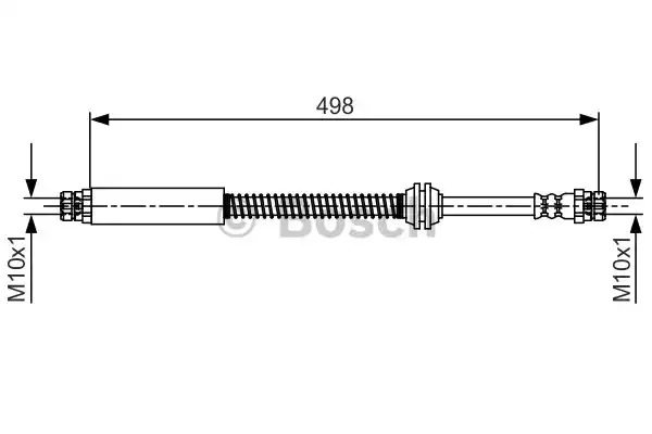 Шлангопровод BOSCH 1 987 481 711 (BH1595)