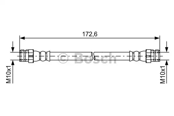 Шлангопровод BOSCH 1 987 481 737 (BH1621)