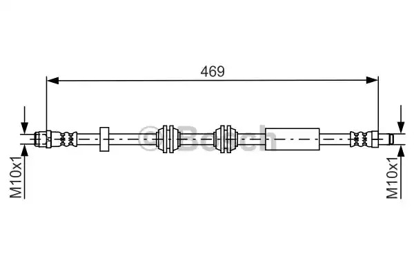 Шлангопровод BOSCH 1 987 481 748 (BH1632)