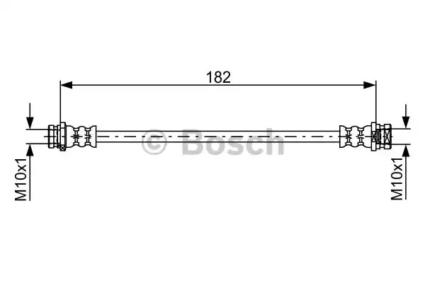Шлангопровод BOSCH 1 987 481 752 (BH1636)