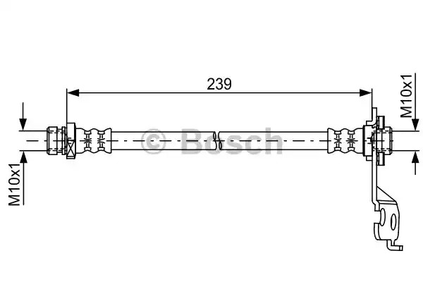 Шлангопровод BOSCH 1 987 481 764 (BH1648)