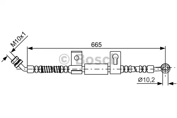 Шлангопровод BOSCH 1 987 481 790 (BH1674)