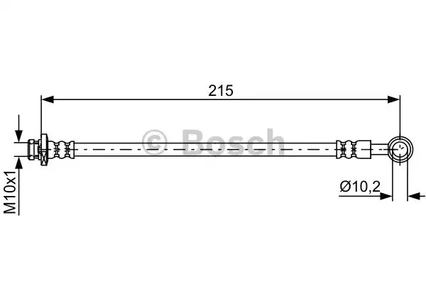 Шлангопровод BOSCH 1 987 481 833 (BH1717)