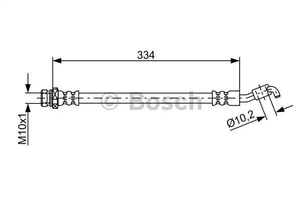 Шлангопровод BOSCH 1 987 481 892 (BH1776)