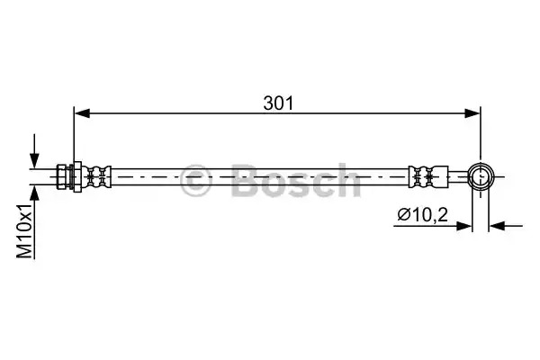 Шлангопровод BOSCH 1 987 481 896 (BH1780)