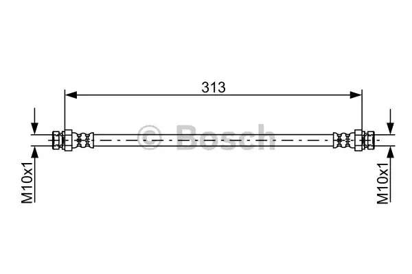 Шлангопровод BOSCH 1 987 481 897 (BH1781)