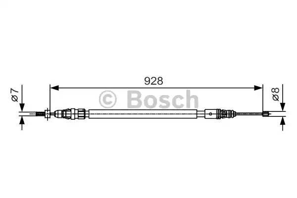 Трос BOSCH 1 987 482 000 (BC894)