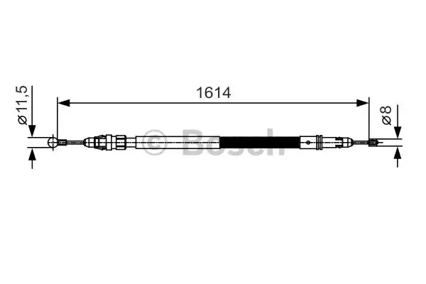 Трос BOSCH 1 987 482 007 (BC901)