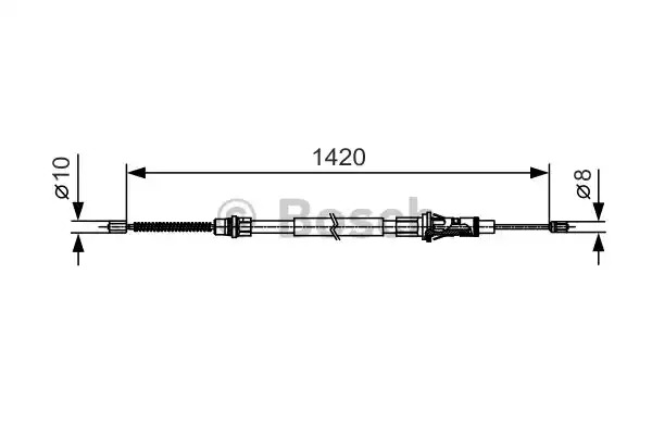 Трос BOSCH 1 987 482 013 (BC907)