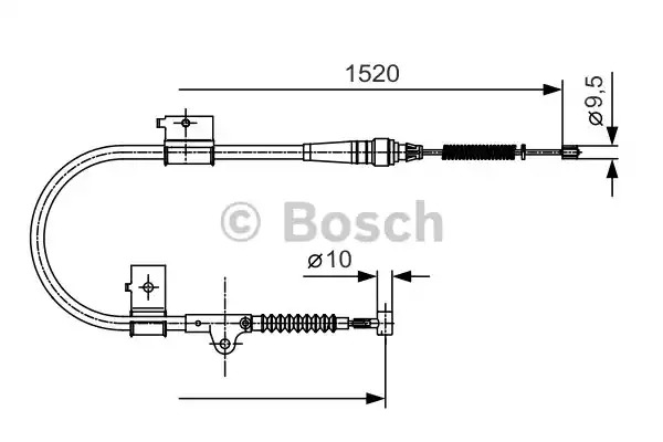 Трос BOSCH 1 987 482 051 (BC945)