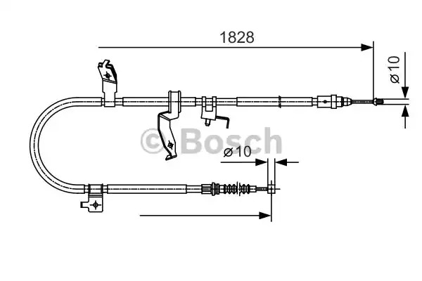 Трос BOSCH 1 987 482 053 (BC947)